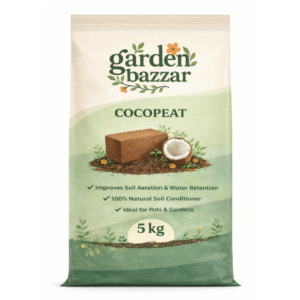🌱 Organic Coco Peat – 5 KG | Garden Bazzar