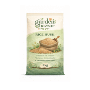 Garden Bazzar Rice Husk (1 kg) | Natural Soil Aeration & Mulching Material